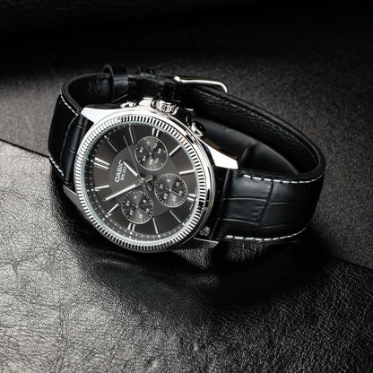 Casio watch:Analog MTP-1375L-1AV
