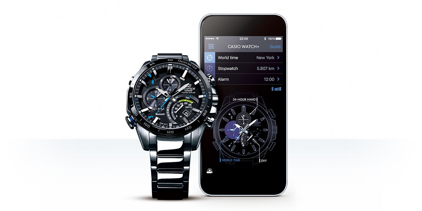Montre Casio : Smartphone Link Modèle EQB501XDB-1A