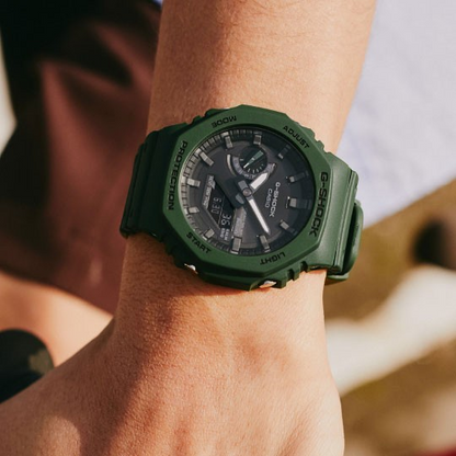 Casio Watch:ANALOG-DIGITAL 2100 Series GA-B2100-3A