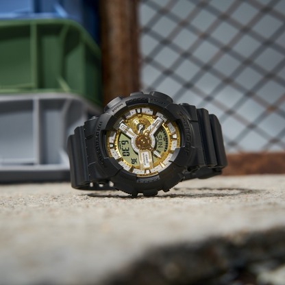 Casio Watch:ANALOG-DIGITAL 110 SERIES GA-110CD-1A9