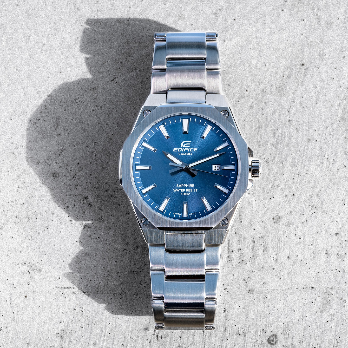 Casio Watch:3-Hand Analog EFR-S108D-2AV