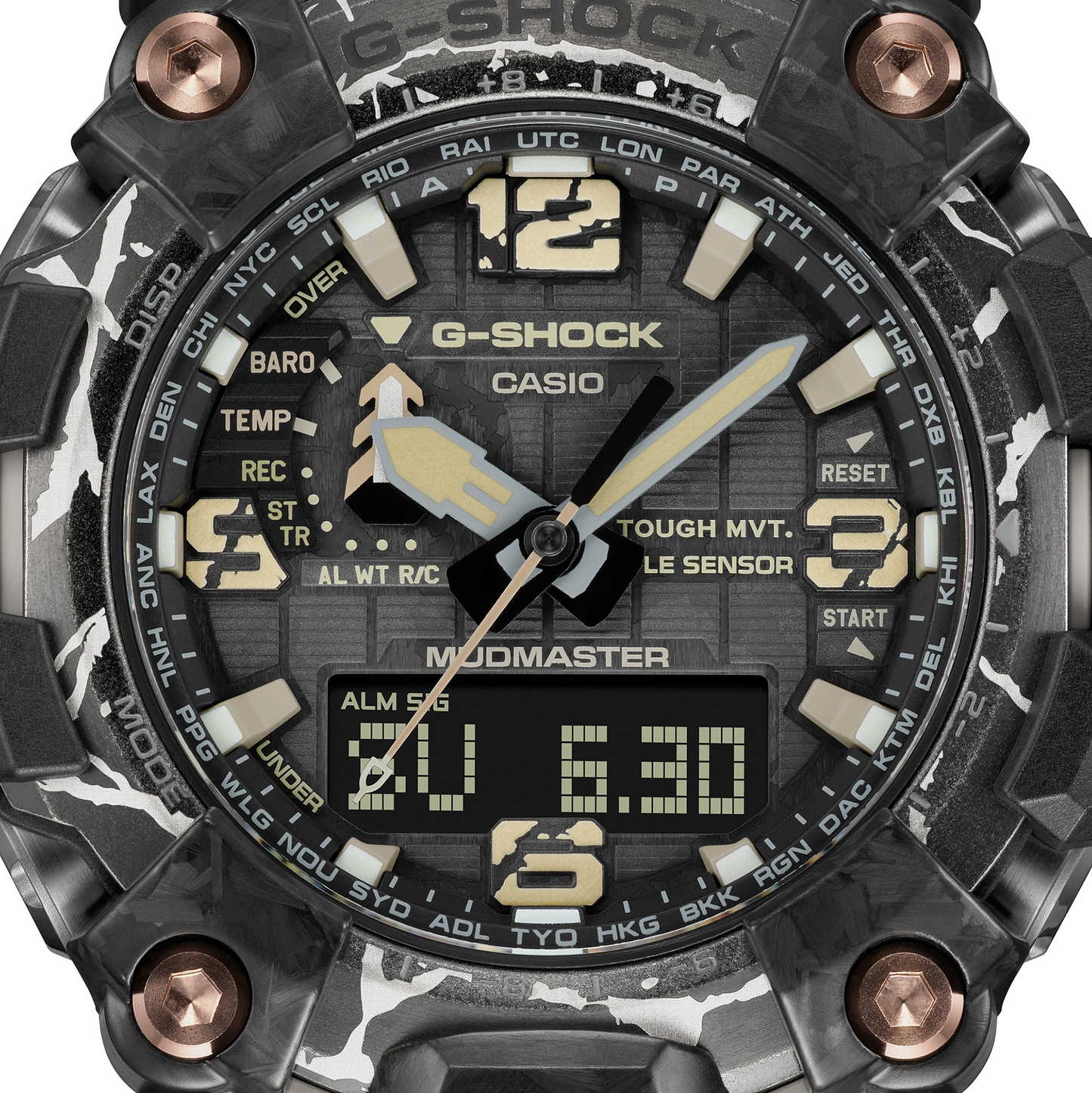 Casio watch:MASTER OF G - LAND MUDMASTER GWG-2000CR-1A