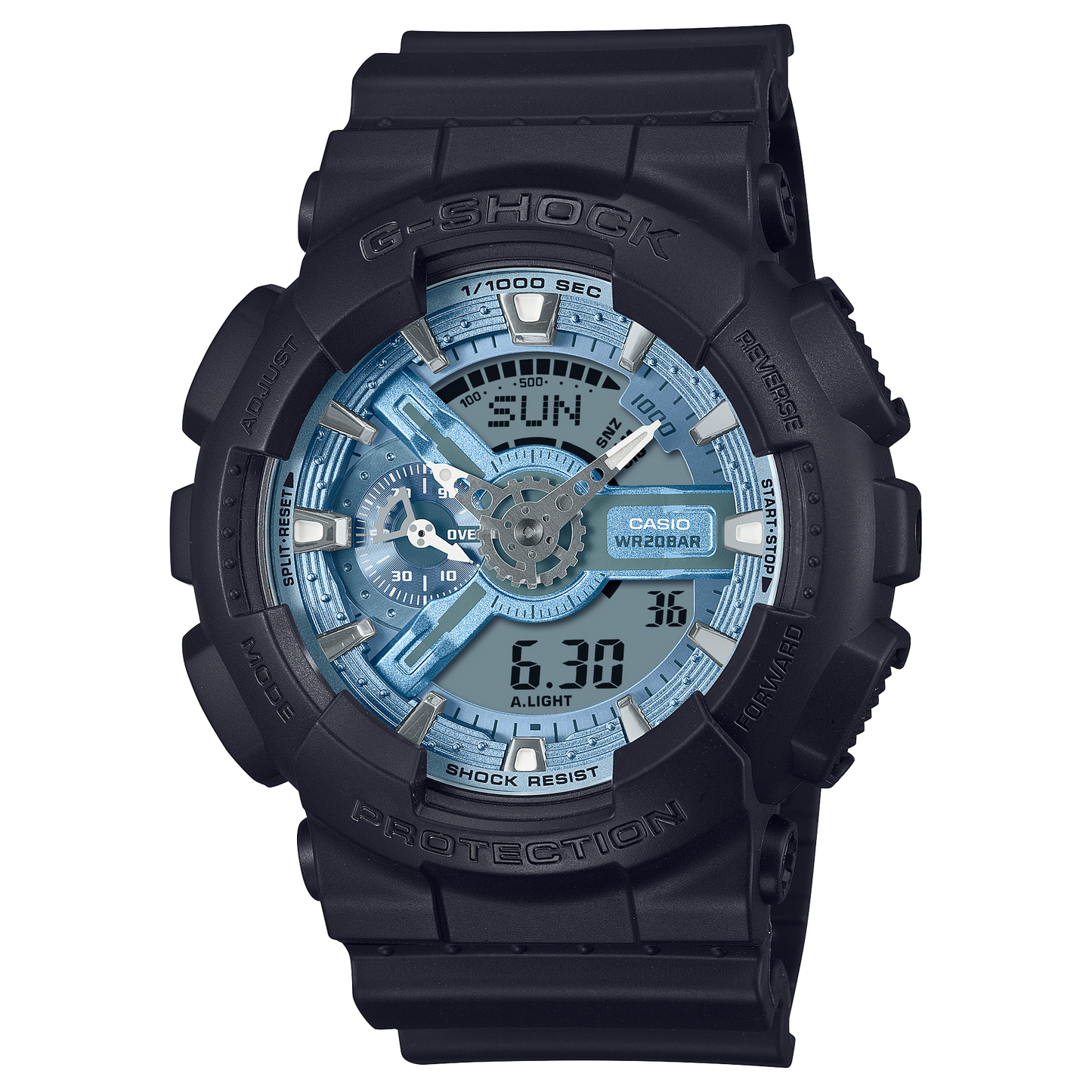 Casio Watch:ANALOG-DIGITAL 110 SERIES GA-110CD-1A2