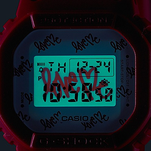 Casio watch:G Presents Lover's collection LOV-20B-4