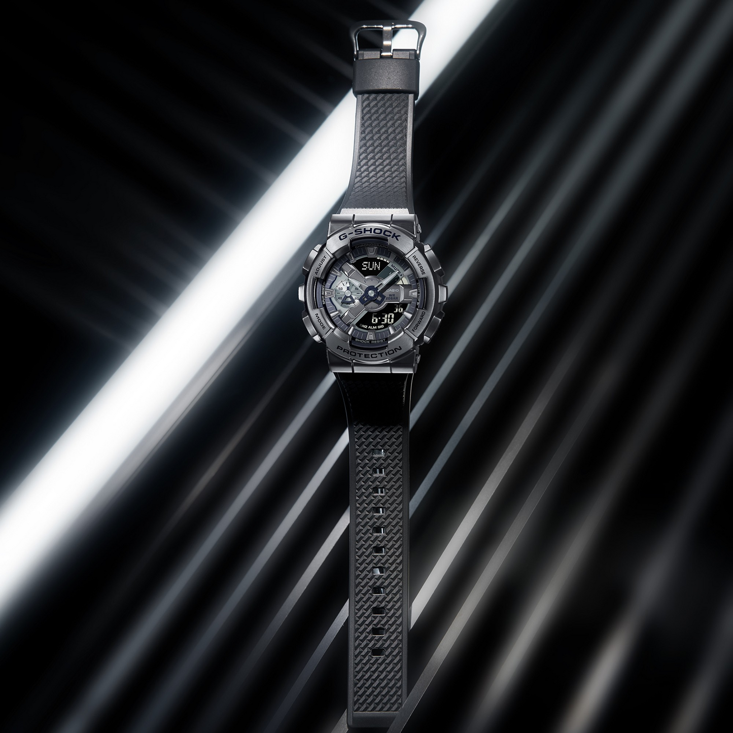 Casio Watch G-STEEL 110 SERIES GM-110BB-1A