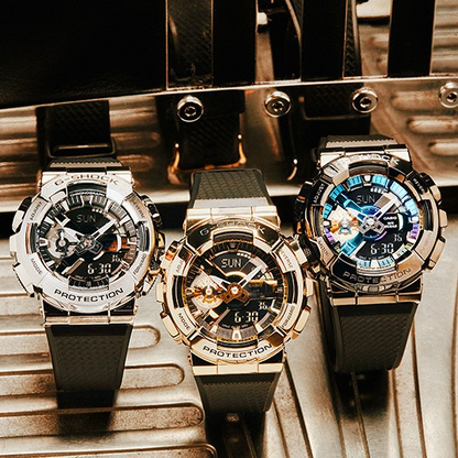 Casio Watch G-STEEL GM-110 SERIES GM-110B-1A