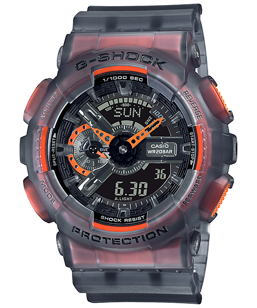 Casio Watch:ANALOG-DIGITAL GA-110 SERIES GA-110LS-1A