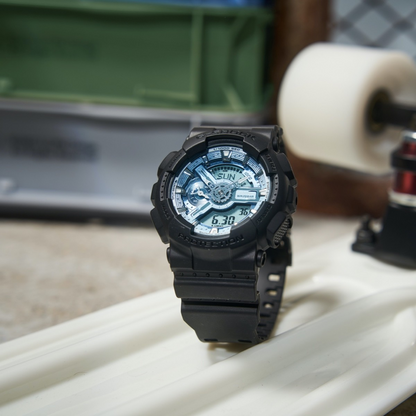 Casio Watch:ANALOG-DIGITAL 110 SERIES GA-110CD-1A2