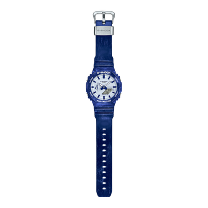 Casio Watch:ANALOG-DIGITAL GA-2100 SERIES GA-2100BWP-2A