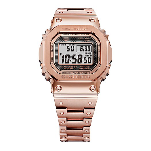 Casio watch:All-metal GMW-B5000 series GMW-B5000GD-4