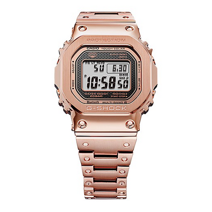 Casio watch:All-metal GMW-B5000 series GMW-B5000GD-4