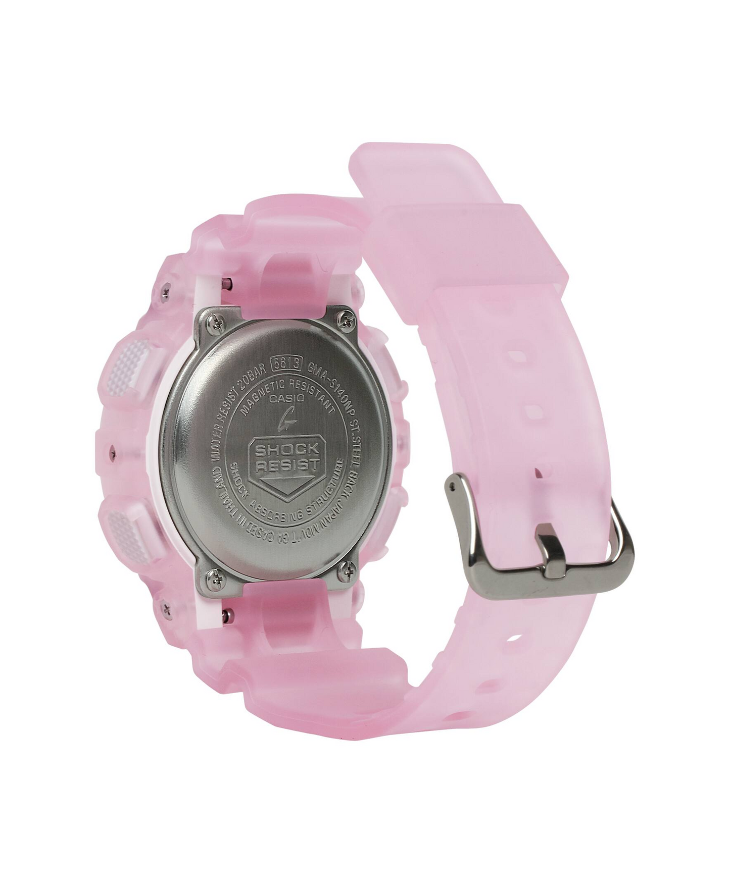 Casio watch:ANALOG-DIGITAL WOMEN GMAS140NP-4A
