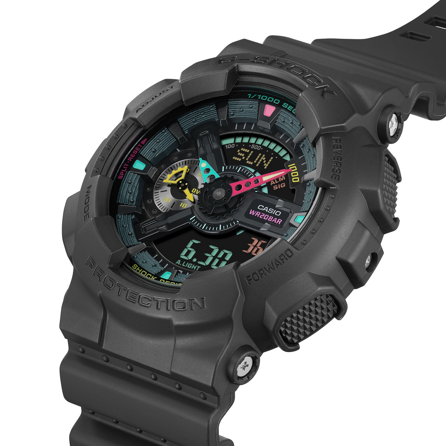 Casio Watch:ANALOG-DIGITAL 110 SERIES GA-110MF-1A