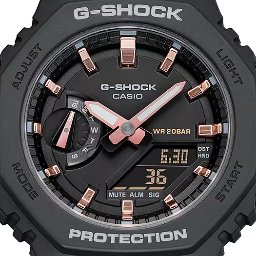 Casio watch:ANALOG-DIGITAL WOMEN GMA-S2100-1A