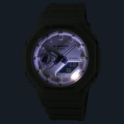 Casio Watch:ANALOG-DIGITAL 2100 Series GA-2100-7A7