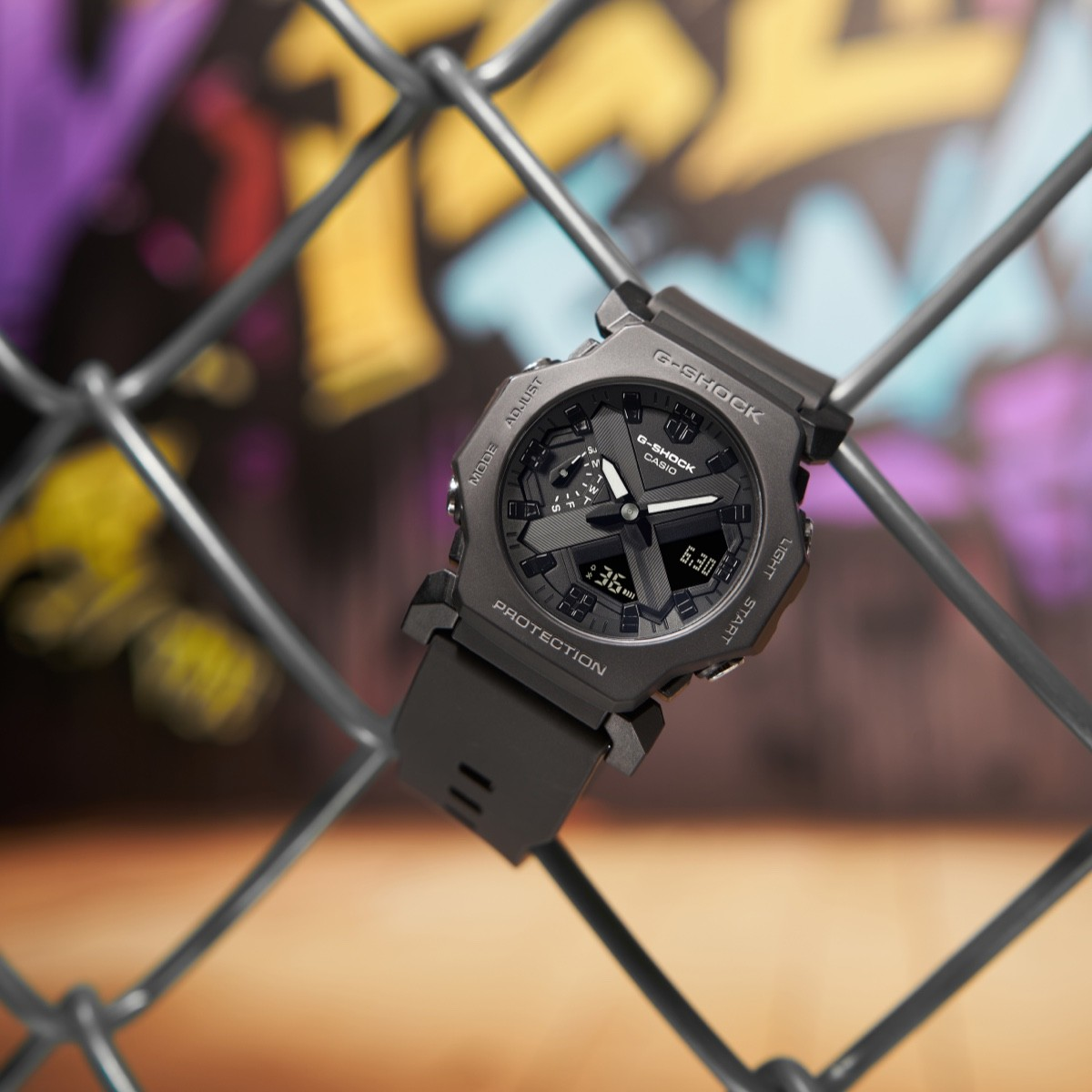 Casio Watch:ANALOG-DIGITAL GA-2300 SERIES GA-2300-1A