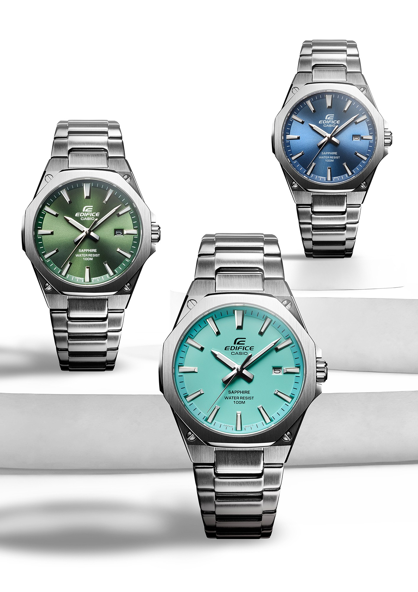 Casio Watch:3-Hand Analog EFR-S108D-2BV