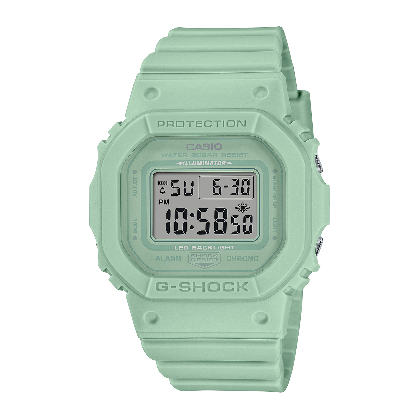 Casio watch:liquid crystal lady GMD-S5600BA-3