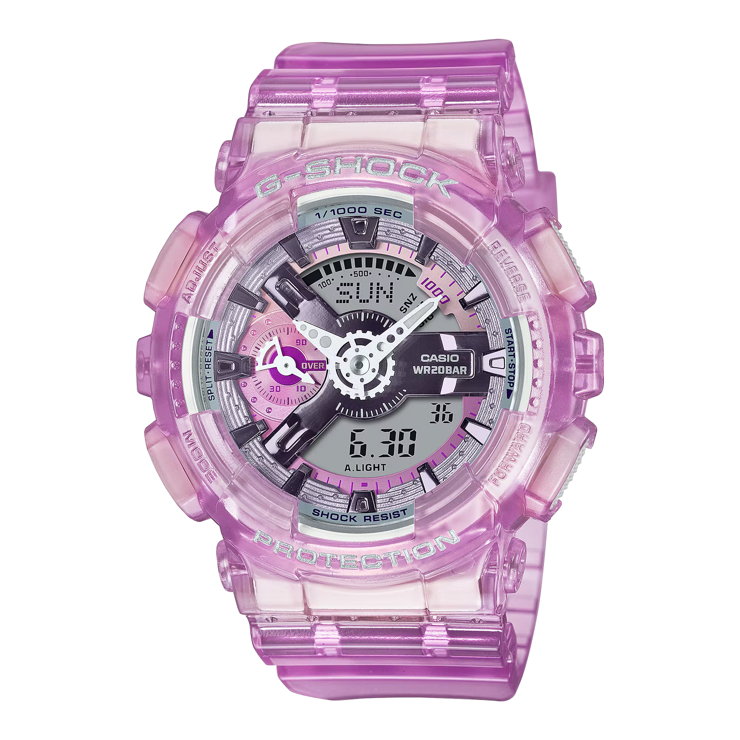 Casio watch:ANALOG-DIGITAL WOMEN GMA-S110VW-4A