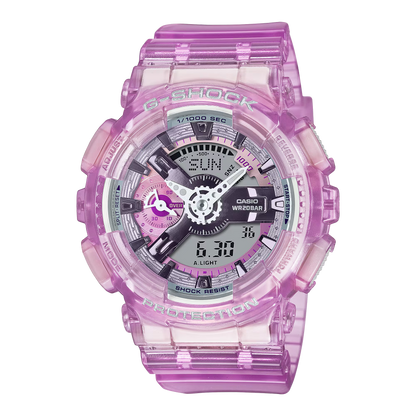 Casio watch:ANALOG-DIGITAL WOMEN GMA-S110VW-4A