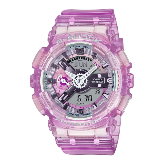 Casio watch:ANALOG-DIGITAL WOMEN GMA-S110VW-4A