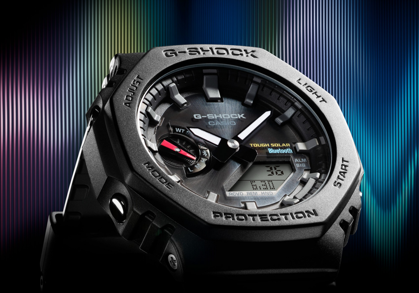 Casio Watch:ANALOG-DIGITAL 2100 Series GA-B2100-1A