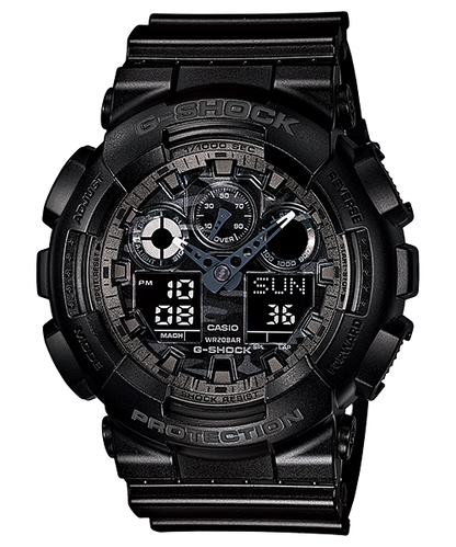 Casuo Watch:ANALOG-DIGITAL GA-100 SERIES GA-100CF-1A