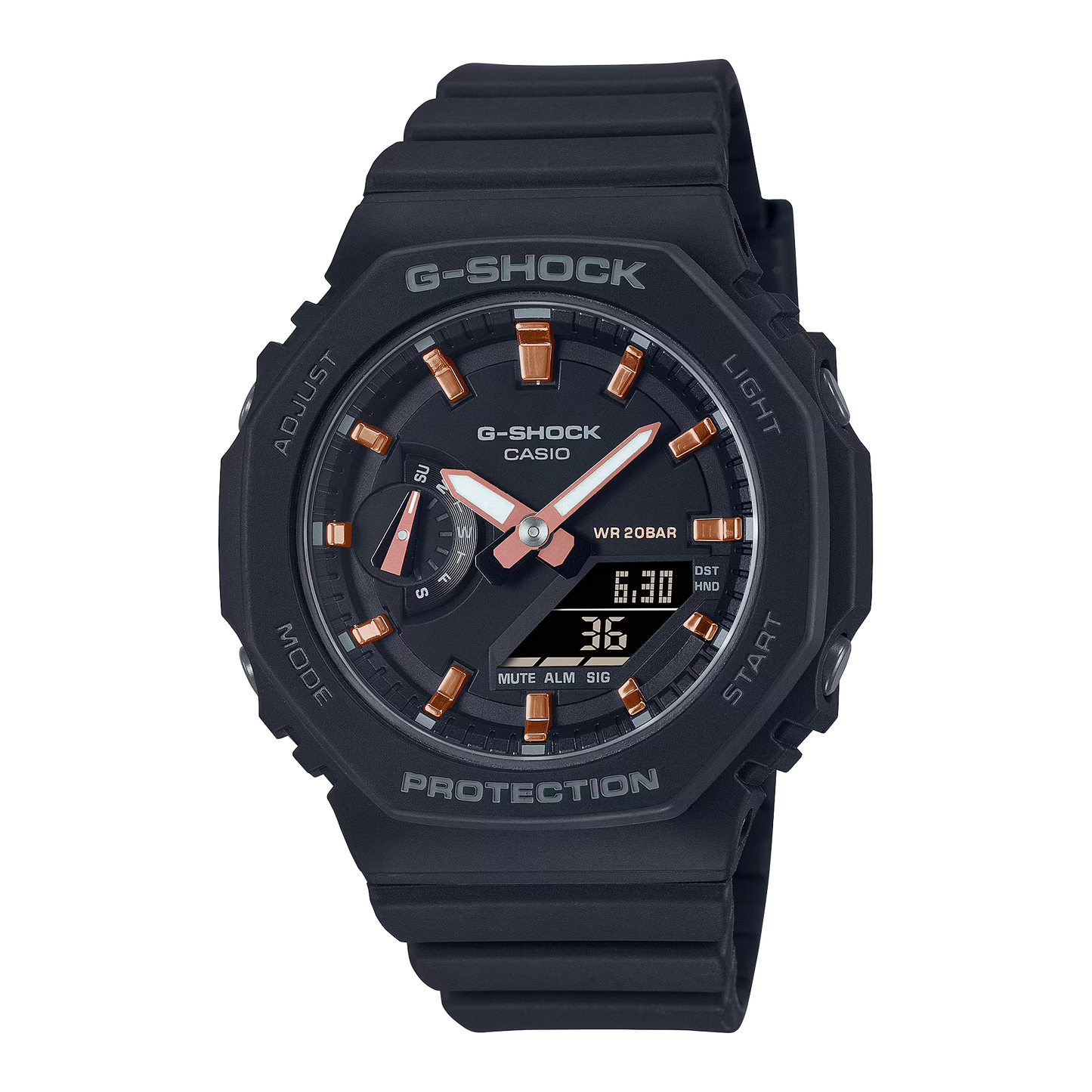 Casio watch:ANALOG-DIGITAL WOMEN GMA-S2100-1A