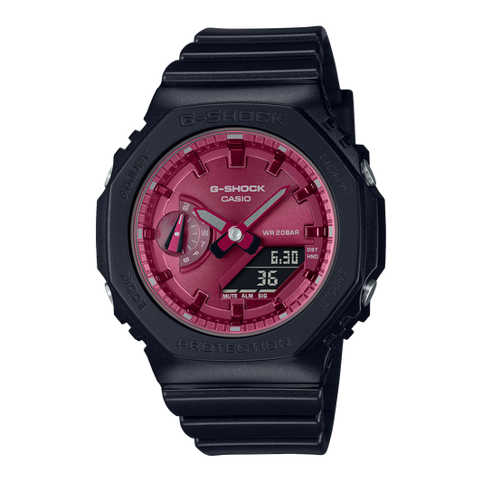 Casio watch:LCD pointer double display lady GMA-S2100RB-1A
