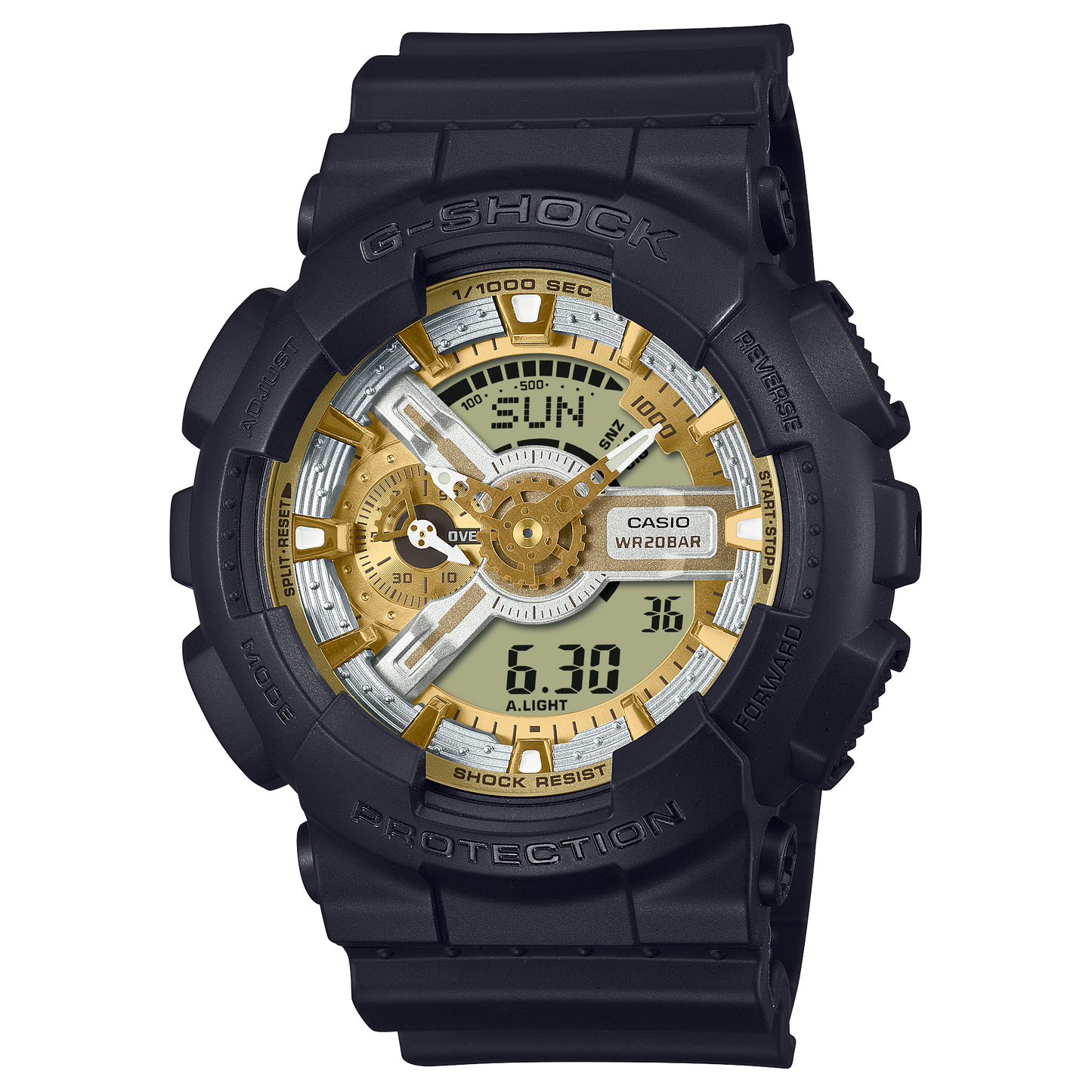 Casio Watch:ANALOG-DIGITAL 110 SERIES GA-110CD-1A9