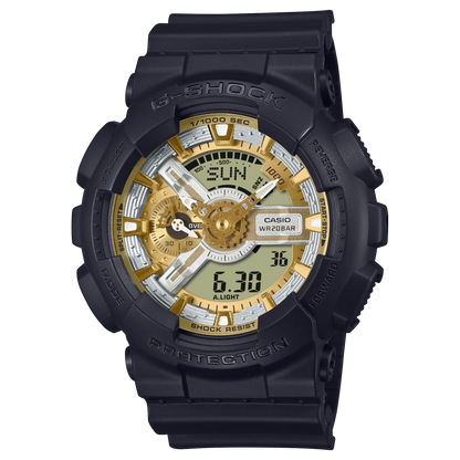 Casio Watch:ANALOG-DIGITAL 110 SERIES GA-110CD-1A9