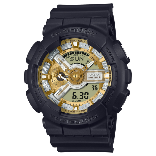 Casio Watch:ANALOG-DIGITAL 110 SERIES GA-110CD-1A9