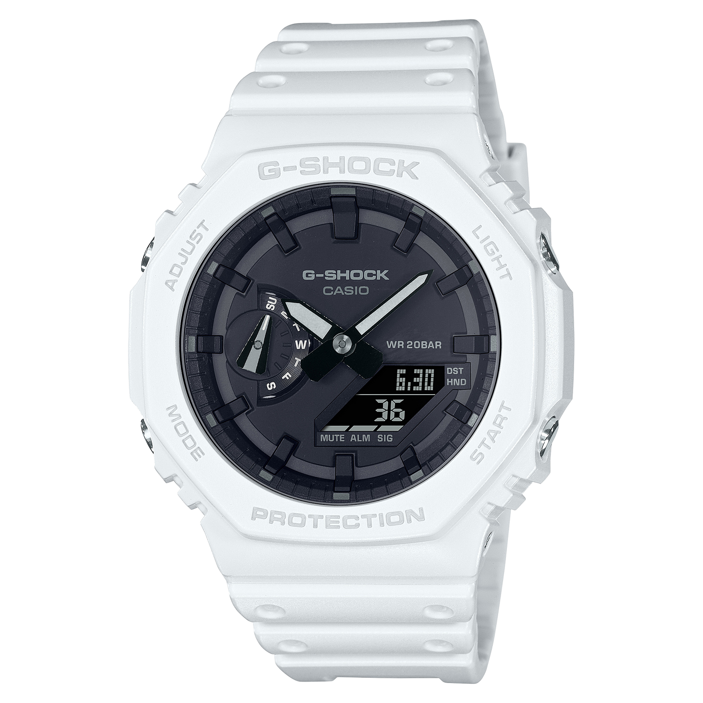Casio Watch:ANALOG-DIGITAL GA-2100 SERIES GA-2100-7A