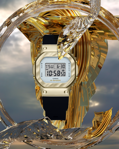 Casio watch:liquid crystal lady GM-S5600BC-1