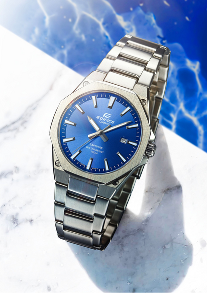 Casio Watch:3-Hand Analog EFR-S108D-2AV