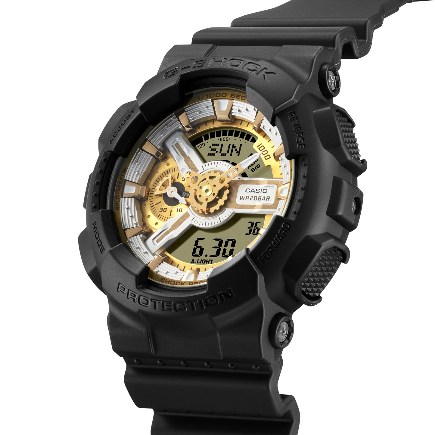 Casio Watch:ANALOG-DIGITAL 110 SERIES GA-110CD-1A9