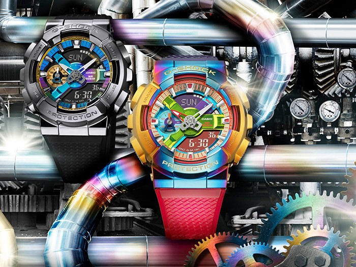 Casio Watch G-STEEL GM-110 SERIES GM-110B-1A