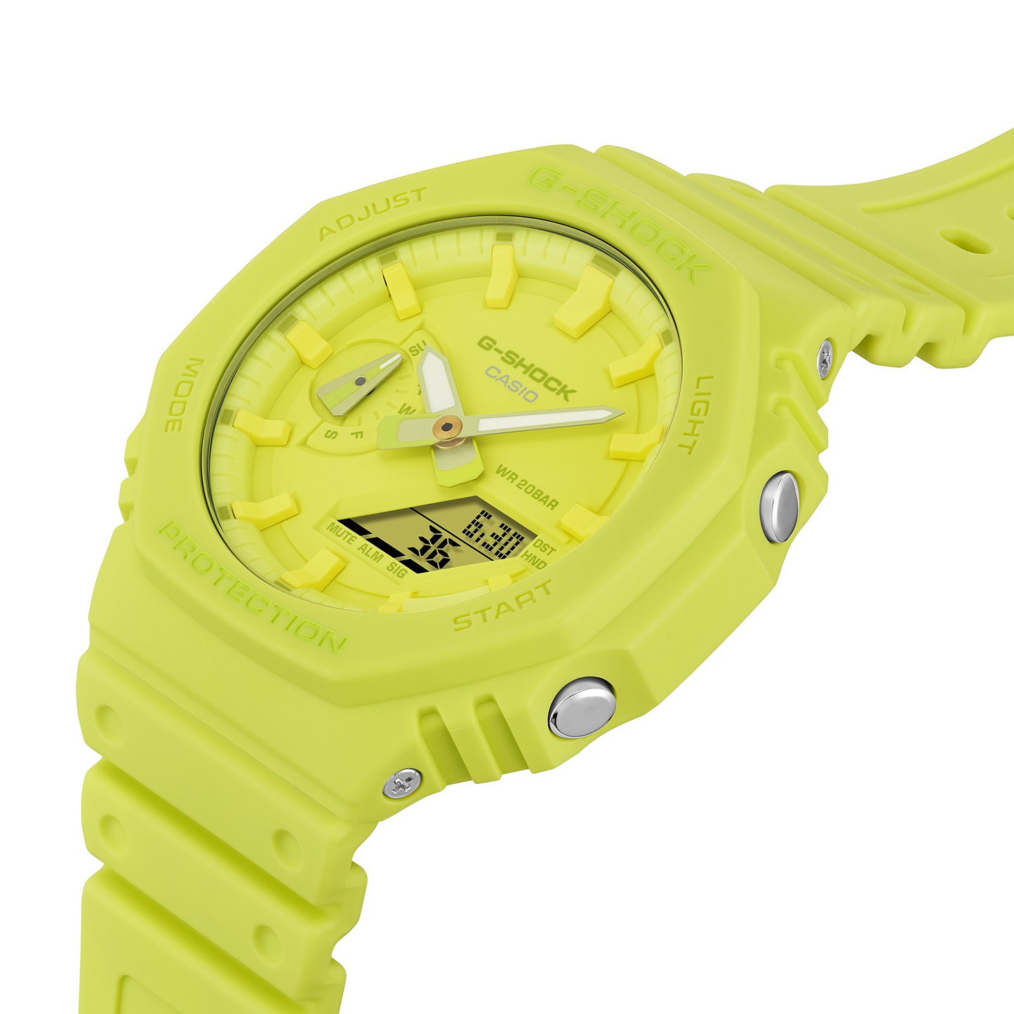 Casio Watch:ANALOG-DIGITAL 2100 Series GA-2100-9A9