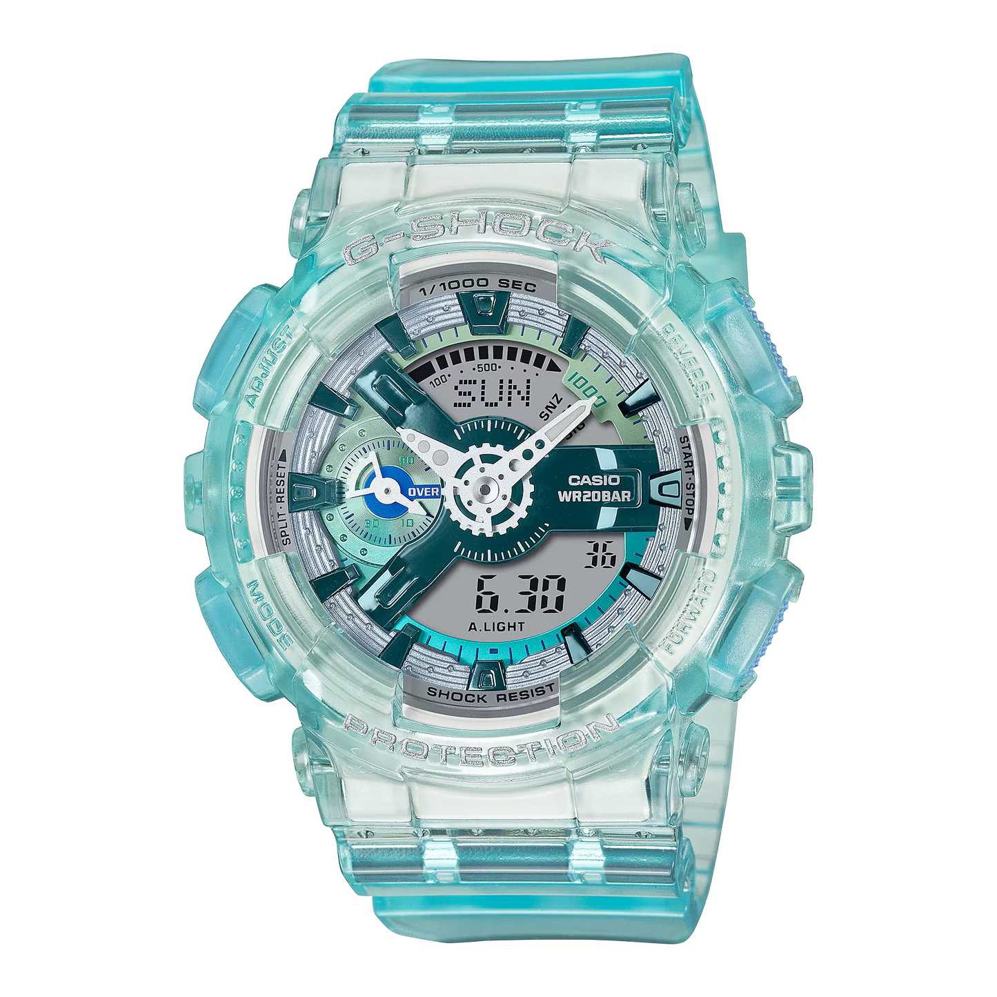 Casio watch:ANALOG-DIGITAL WOMEN GMA-S110VW-2A