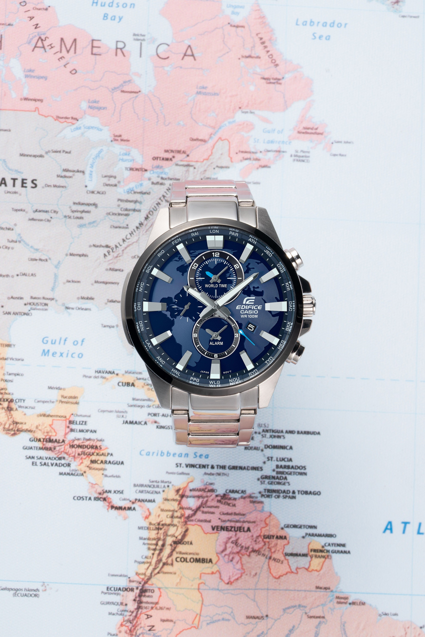 Casio Watch:Multi-pointer EFR-303DB-2AVUPR