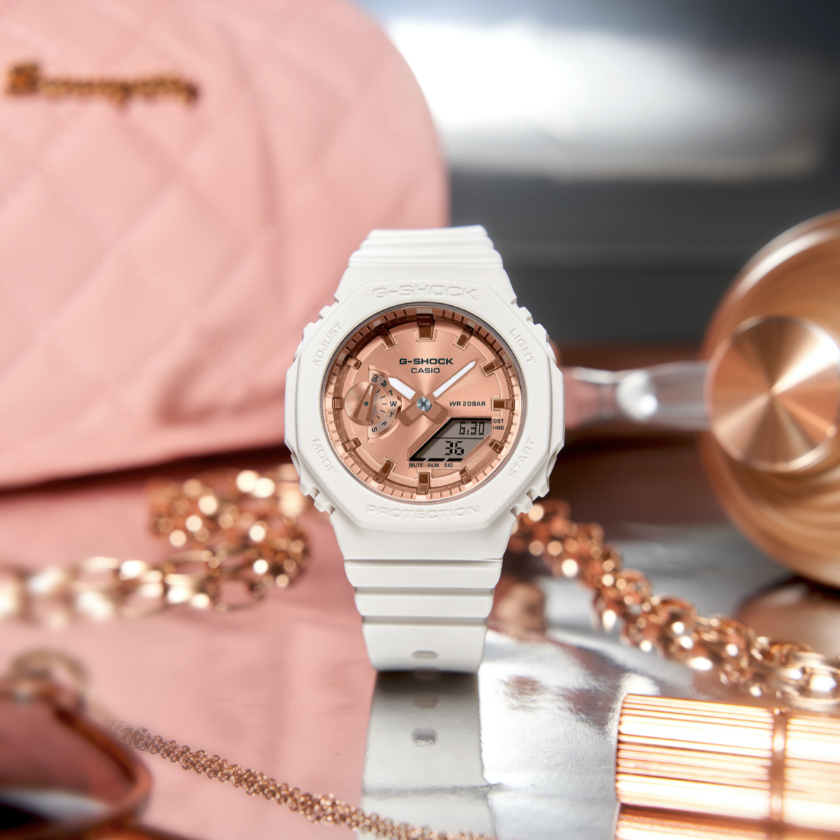 Casio watch:LCD pointer double display lady GMA-S2100MD-7A
