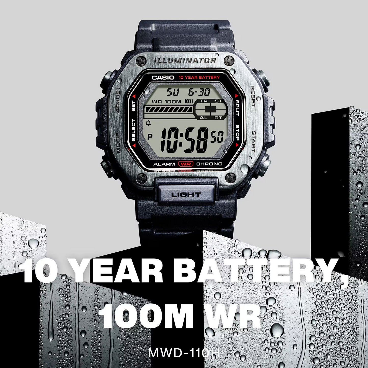 Casio watch:STANDARD MWD-110H-1AV