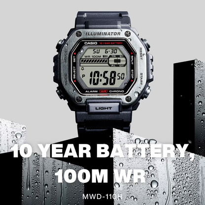 Casio watch:STANDARD MWD-110H-1AV
