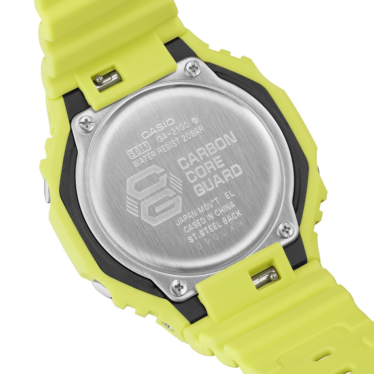 Casio Watch:ANALOG-DIGITAL 2100 Series GA-2100-9A9