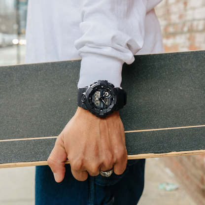 Casio Watch:ANALOG-DIGITAL GA-700 SERIES GA-700BCE-1A