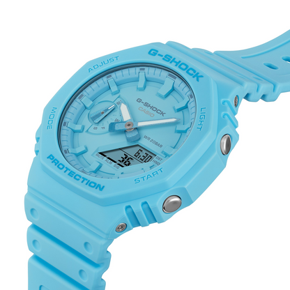Casio Watch:ANALOG-DIGITAL 2100 Series GA-2100-2A2
