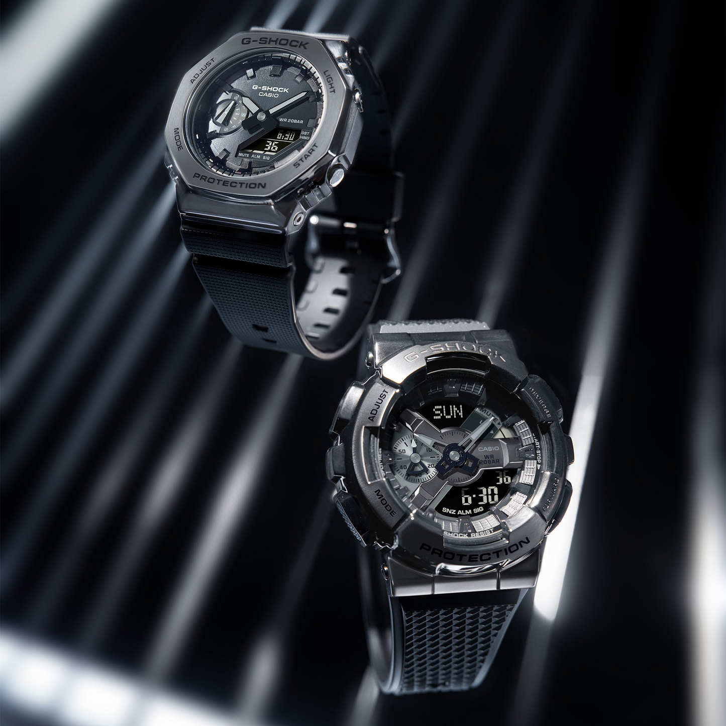Casio Watch G-STEEL 110 SERIES GM-110BB-1A