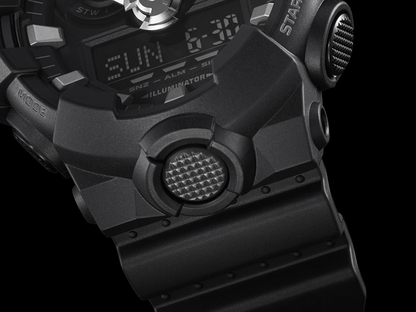 Casio Watch:ANALOG-DIGITAL GA-700 SERIES GA-700-1B