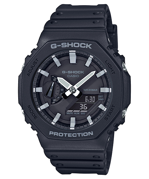 Casio Watch:ANALOG-DIGITAL GA-2100 SERIES GA-2100-1A