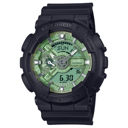 Casio Watch:ANALOG-DIGITAL 110 SERIES GA-110CD-1A3